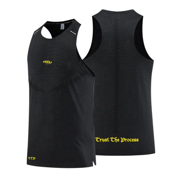 Honey Black Athletic Tank